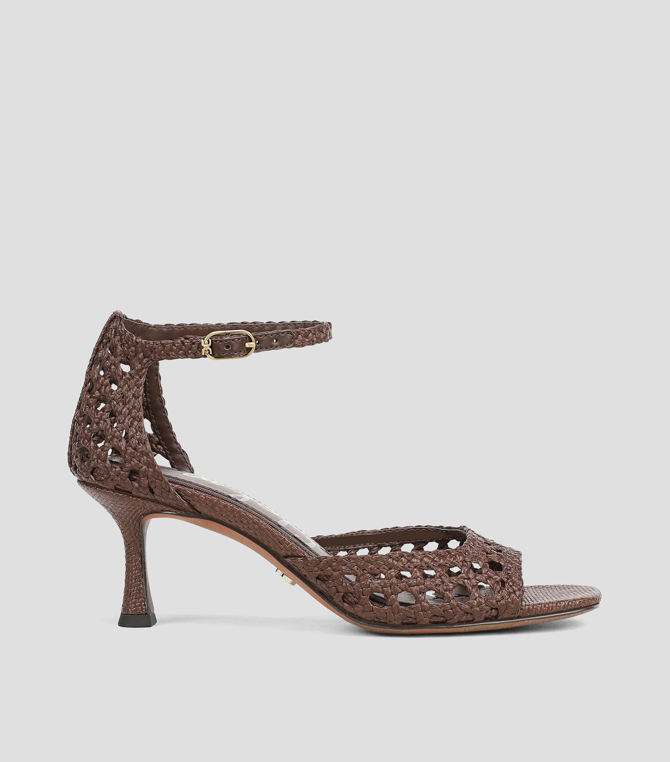 Sandalias con tacón aguja de 6 cm Mujer